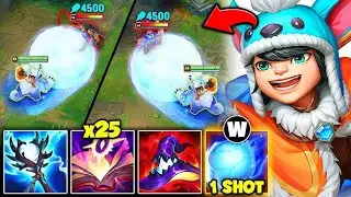 Botlane Carry to Jungle Domination... Caitlyn Nunu Combo