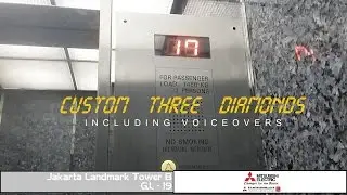 Custom Old Mitsubishi Elevator at Jakarta Landmark Tower B (G,L - 19)