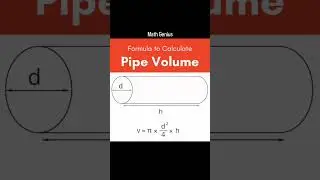 Formula To Calculate Pipe Volume (Math Genius)