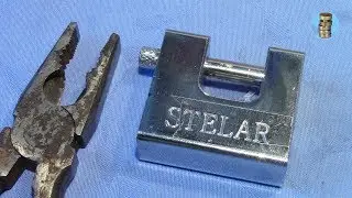 (picking 654) Disc detainer shutter lock - bolt pulled out (plastic cores are bad)