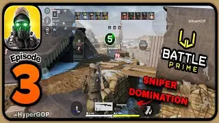 Battle Prime - Gameplay Walkthrough Part 3 (Android & iOS) - Sniper Domination