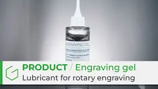 Our NEW Engraving gel for rotary engraving machine