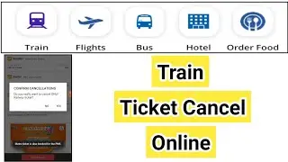 Train Ticket Cancel Return Money | 2SHADJI #train #cnf #ticket #cancel #return