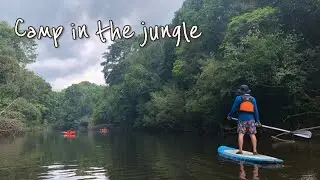 Camp in the jungle,Brasil