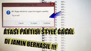 Resolve failed partition in pa50 Emulator