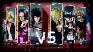 Jump Force : Sasuke & Hancock & Boruto Vs Sanji & Sabo & Naruto