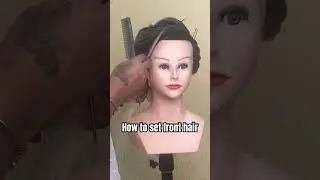 How to make S wave in front ।।hairstyles ।। Bridal hairstyle #haireducation #hairstyle #hairdo #hair