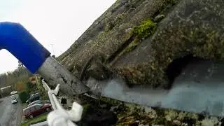 Gutters Completely Blocked  Can Skyvac clear them