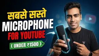 Best Budget Microphone for YouTube | Clear Audio on Low Budget