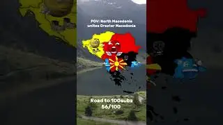 What if North Macedonia united Greater Macedonia #europe #mapper #history #mapping