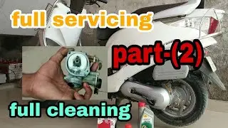 Full servicing of scooty | (part-2) | HONDA AVIATOR | carburator cleaning | MR.AUTOMOBILER