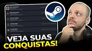 Como VER as CONQUISTAS de&nbsp;um&nbsp;JOGO&nbsp;na STEAM