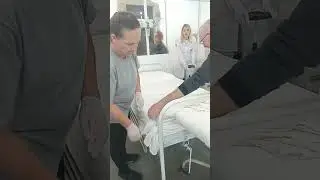 arrumar leito para pacientes de forma correta,deixando o leito fechado,aberto e em forma cir&uacute;rgica.