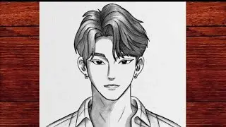 How to Draw JINU from K Pop Demon Hunters - Easy Step by Step Pencil Tutorial for Beginners