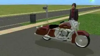 Yusei's Duel Runner on Sims 2!
