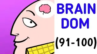 Braindom:Brain Test Games Levels 91 92 93 94 95 96 97 98 99 100 #argaming #braindom #viralvideo
