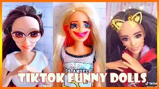 Funny dolls Princess kiss - Dolls playing barbie - Tiktok Dolls