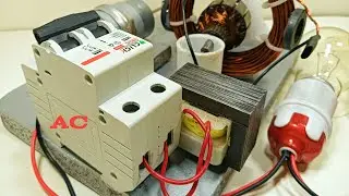 9000 KW free electricity generator using miniature circuit breaker & copper wire