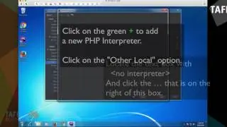 PhpStorm Setting PHP Interpreter
