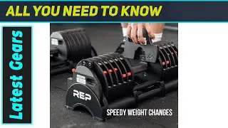 REP Quickdraw Adjustable Dumbbells: The Ultimate Space-Saving Powerhouse