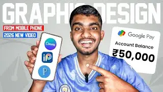 How to Learn Graphic Design for Free on Your Phone | Beginner Roadmap to Freelancing 2026