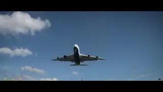 Black magic URSA mini Rotoscope - Heathrow landing