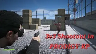 ZOOMAA Almost 4-23 Peformance in 3v3 VR Shootout | GTA RP in PRODIGY RP 2.6 #gta6 #prodigyrp #zoomaa