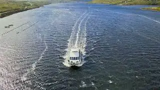 Killary Fjord Boat Tours Drone footage