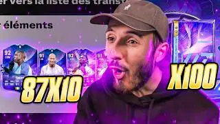 J'OUVRE le PACK X100 JOUEURS FANTASY & PACK 87x10 - FC 26 Ultimate Team