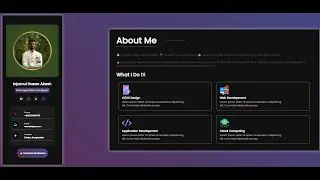 Responsive Portfolio Page Design