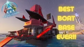 THE PERFECT BOAT / RAFT BASE | ARK: SURVIVAL ASCENDED