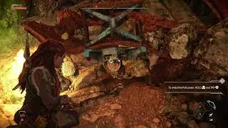 Horizon Forbidden West Walkthrough Use Pullcaster Clear Rumble with Pullcaster