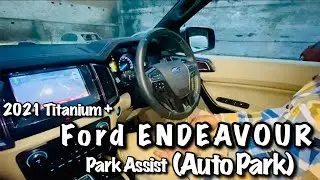 2021 Ford Endeavour Titanium Plus auto Parking | parallel park assist feature of Ford Endeavour