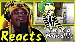 Gotta Get Outta This House Eddie Perfect | Beetlejuice The Musical | AyChristene Reacts
