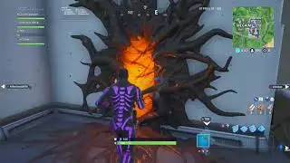 FORTNITE STRANGER THINGS PORTALS IN MEGA MALL - FORTNITE X STRANGER THINGS COLLABORATION