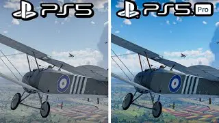 Aces of Thunder PS5 vs PS5 Pro Graphics Comparison