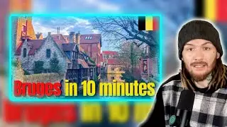 American Reacts to Belgium: The Medieval City Of Bruges