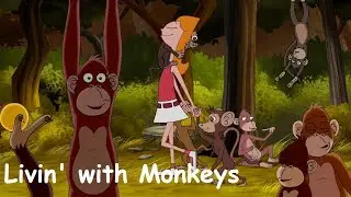 Phineas and Ferb Where's Perry? - Living with Monkeys Lyrics