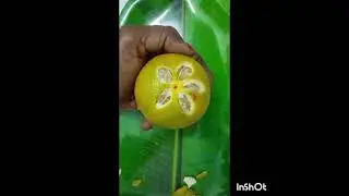 Art#fruit#food#how to make mosambi flowers#mosambi peel flower cutting#easy mosambi flower carving .