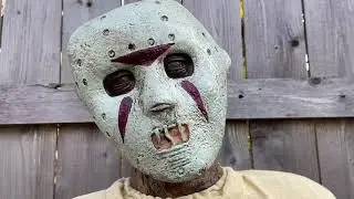 Spirit Halloween Animated 4ft Life-Size Insane / Strapped Serial Killer - Tekky Design 2009-16