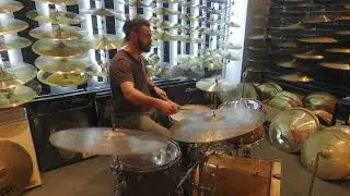 Quick Demo of Two Istanbul Agop Signature Ride Cymbals 22in