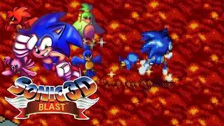 Sonic 3D Blast [P5] Зона Вулканической Долины