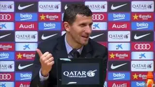 JAvi Garcia entrenador del Malaga: Son tres puntazos