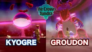 Pok&eacute;mon Crown Tundra - KYOGRE and GROUDON - Max Lair Battle