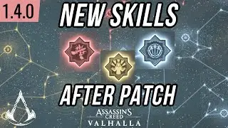 NEW SKILLS! Max Level: 469 Power - SHOWCASE Skill Tree After Patch (Update 1.4.0) | AC Valhalla