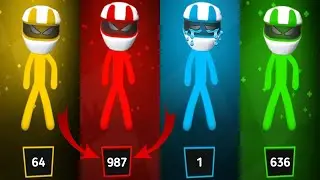Игра Stickman MINIGAMES: случайный геймплей - Stickman Party 1 2 3 4 игрока #stickmanparty #sticman