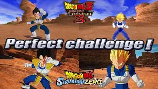 Vegeta Scouter & Mid Perfect Challenge BT3 Vs SZ