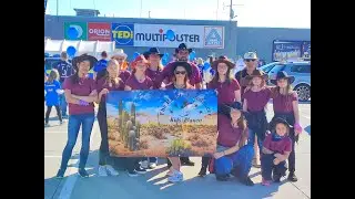 Sternquell Wiesn 2022 Umzug mit den Ranch Linedance Kids Plauen