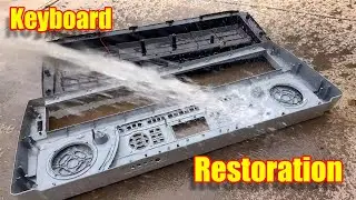 Restoring and repairing the Livingstone AK 171 musical keyboard which I found on the streets