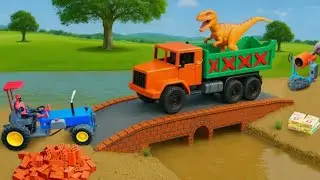 Mini Diy Creative Bridge Model Making Project Idea, Engineering Science Project, Miniature project 